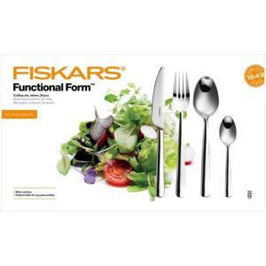 Zestaw sztućców Fiskars Functional Form™, 24 sztuki, wykończenie błyszczące 1002949