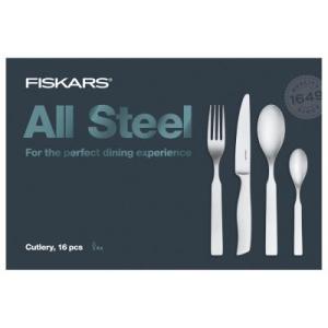 Fiskars All Steel Cutlery Set 16 pcs 1054778