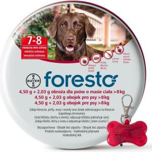 Foresto obroża przeciwpasożytnicza dla psów powyżej 8kg 70cm
