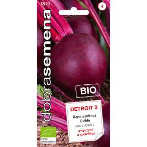 Dobre nasiona Sałatka z buraków - Detroit 2 Organiczne okrągłe 3g