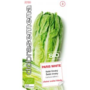 Dobre nasiona Sałata rzymska - Paris White Bio 0,4 g