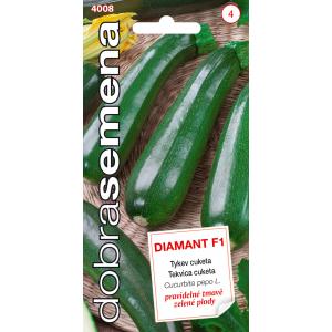 Dobre nasiona Dynia Cukinia Diamant F1, zielona 1,5g