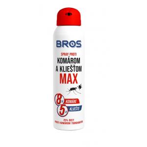 Bros środek odstraszający komary i kleszcze max aerozol